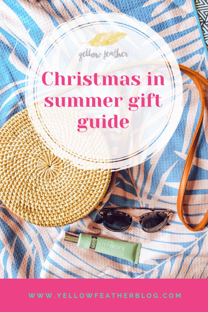 Christmas in Summer Gift Guide - Yellow Feather