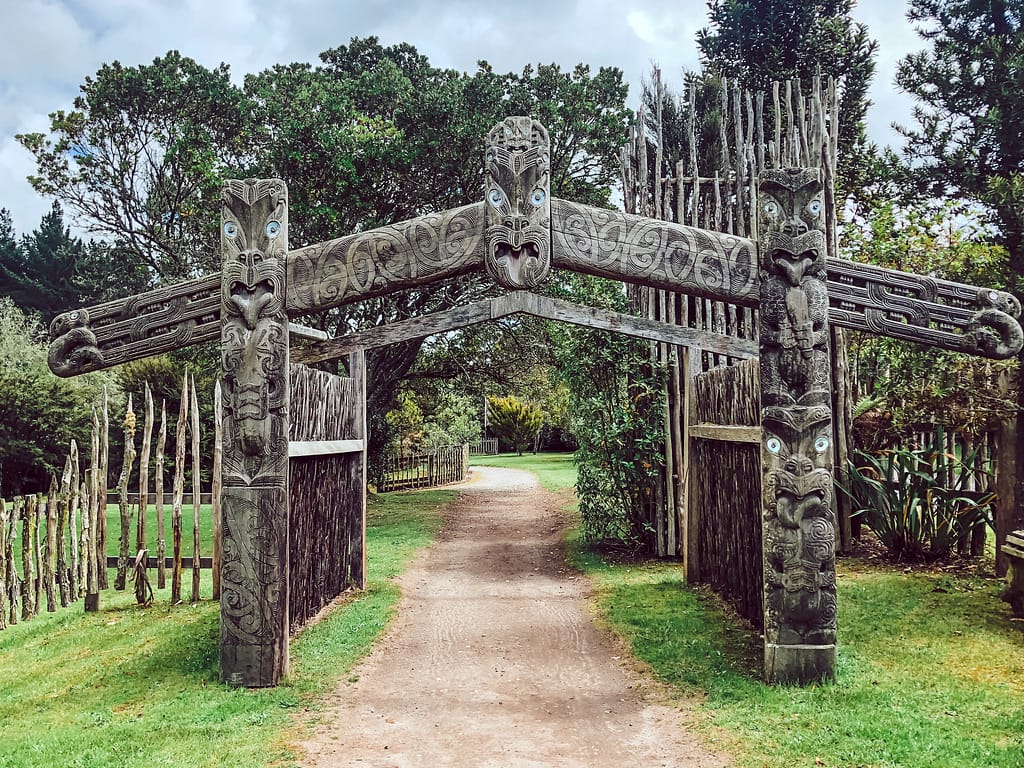 maori village entrance wairakei terraces taupo