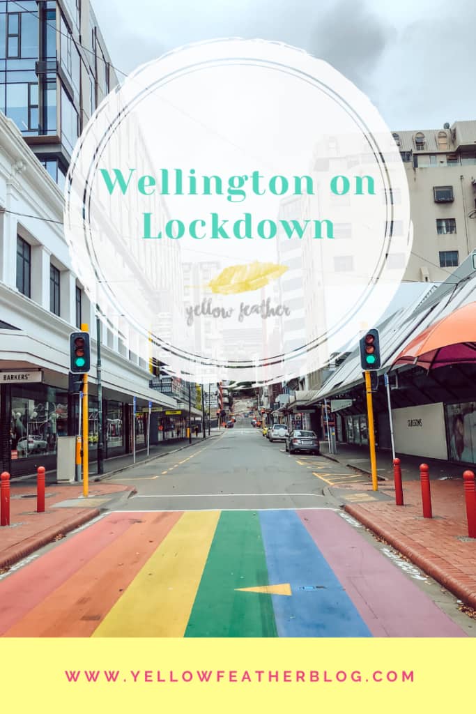 Wellington on lockdown yellow feather blog