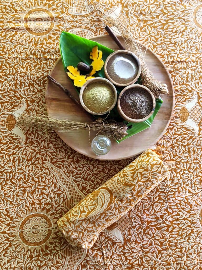 Balinese boreh herbs fivelements ubud bali yellow feather blog